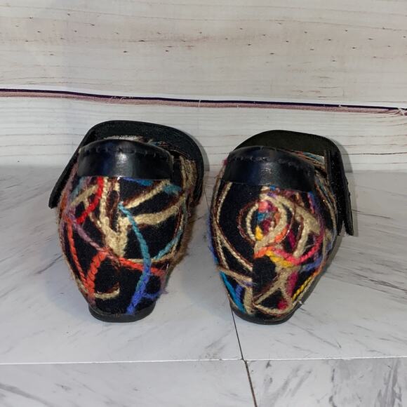 OTBT Salem Colored Yard Mary Jane Hidden Wedge Clogs Size 7.5 - Picture 7 of 11